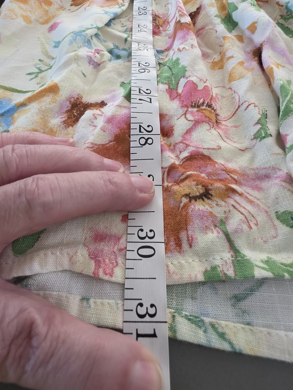 wild fable Pastel Floral Romper w/Hook & Eye Closure For Corset Bodice Size XL - Picture 11 of 13